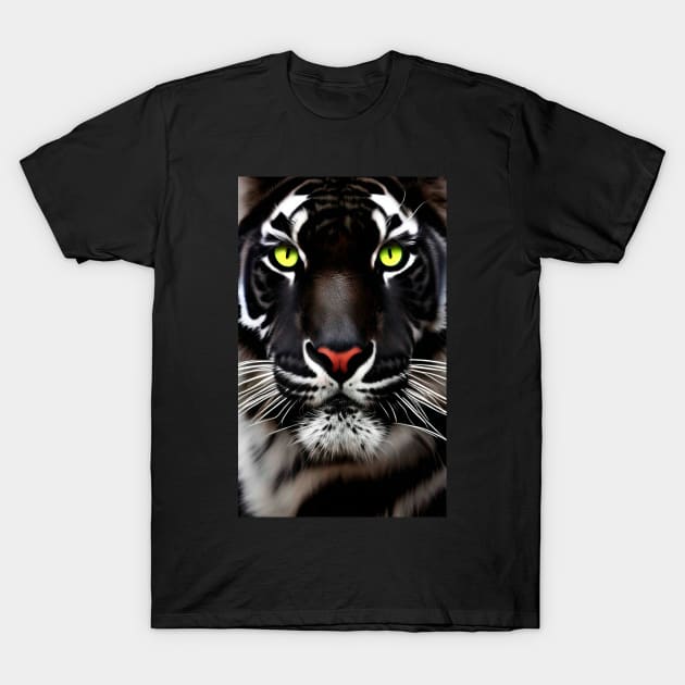 Eyes of the Tiger T-Shirt by Psycho fantasy 